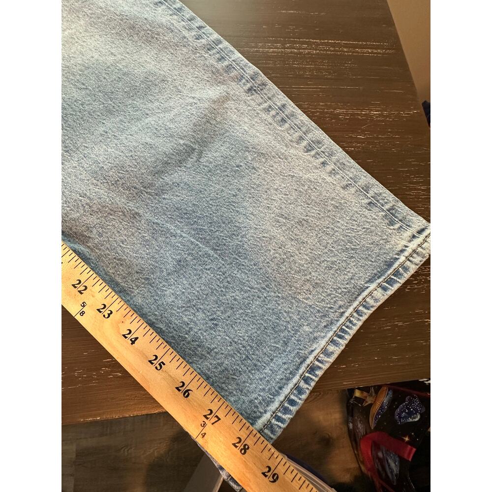 J.Crew Factory Womens 30 Full Length Slim Wide Leg Jeans High Rise Light Wash - Picture 11 of 11